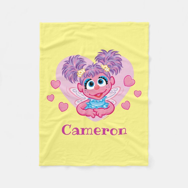 Couverture Polaire Abby Cadabby Valentine Hearts Graphisme (Devant)