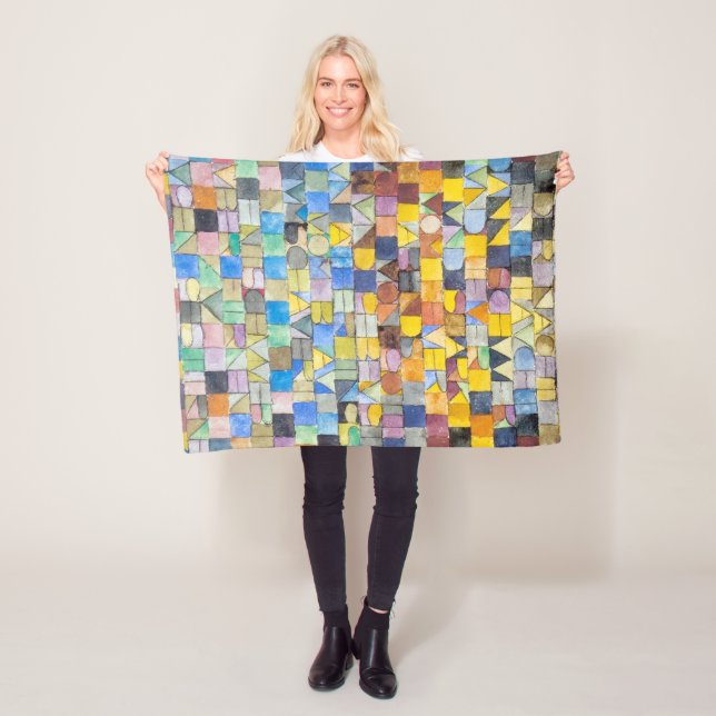 Couverture Polaire ABC (Alphabet), Paul Klee (En situation)