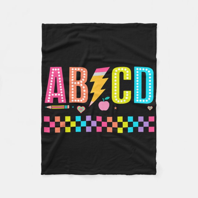 Couverture Polaire Abcd Ck Tee de rentrée  (Devant)