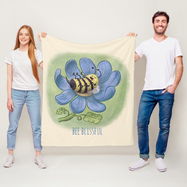 Couverture Polaire Abee Blissant (En situation)
