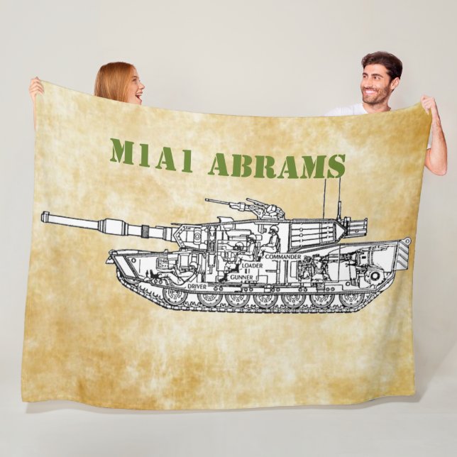 COUVERTURE POLAIRE ABRAMS M1A1 (En situation)
