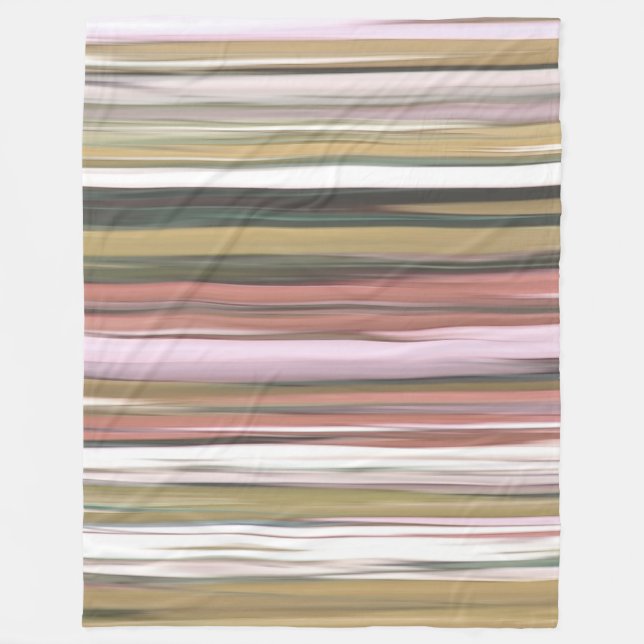 Couverture Polaire Abstract #2: Autumn Fall colors blur (Devant)