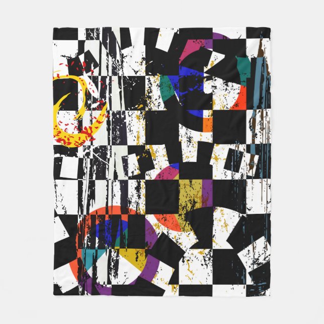 Couverture Polaire abstract background composition, with strokes, spl (Devant)