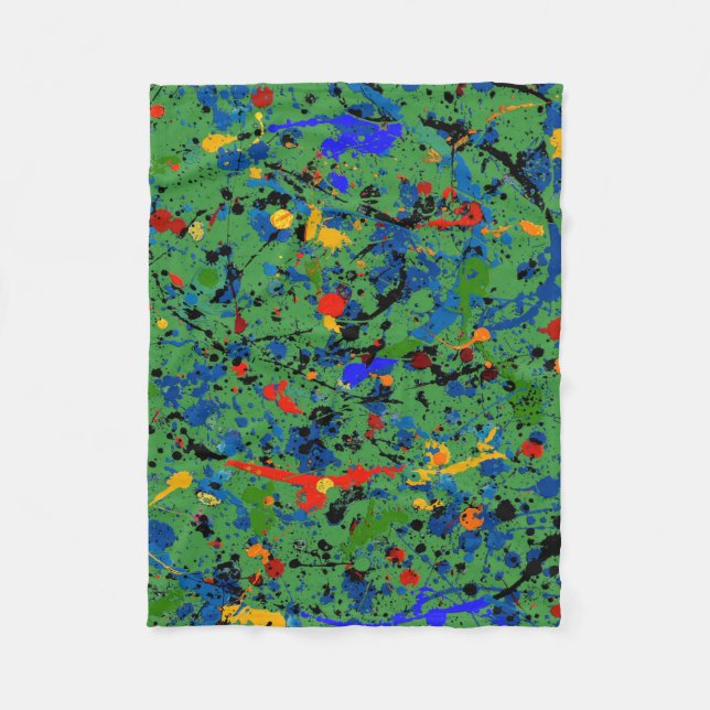 Couverture Polaire Abstrait #908 (Devant)