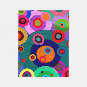 Couverture Polaire Abstrait #928