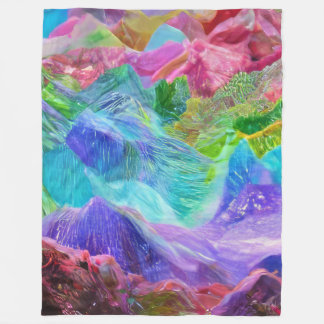 Couverture Polaire Abstrait de Crystal Mountain