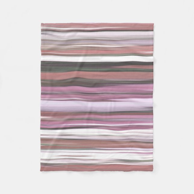Couverture Polaire Abstrait n° 2 : flou rose (Devant)