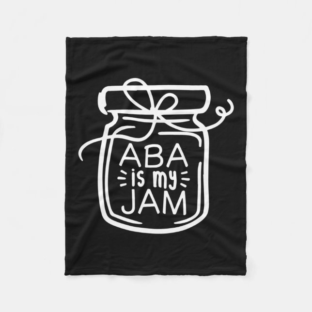Couverture Polaire Aby Est Ma Sensibilisation sur l'autisme De Jam (Devant)