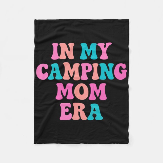 Couverture Polaire Accessoires de camping pour maman - Cadeau de fête (Devant)