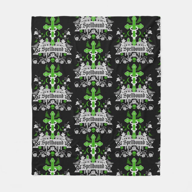 Couverture Polaire Accessoires de mode Gothique Post Punk (Devant)