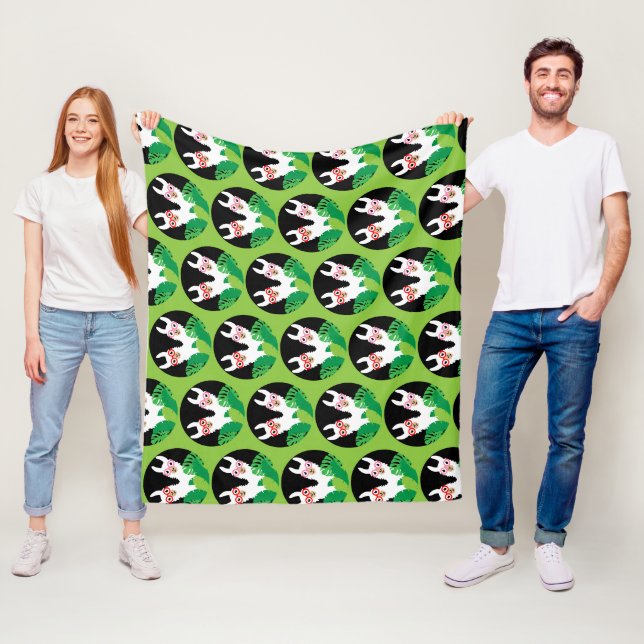 Couverture Polaire Accessoires Llama Alpaca amusants (En situation)