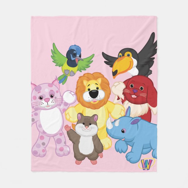 Couverture Polaire Accueil à Webkinz ! (Devant)
