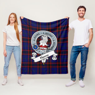 Couverture Polaire Accueil Insigne moderne Tartan Plaid