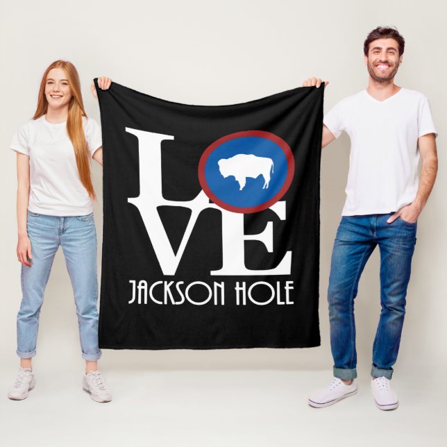 Couverture Polaire ACCUEIL Jackson Hole Wyoming (En situation)