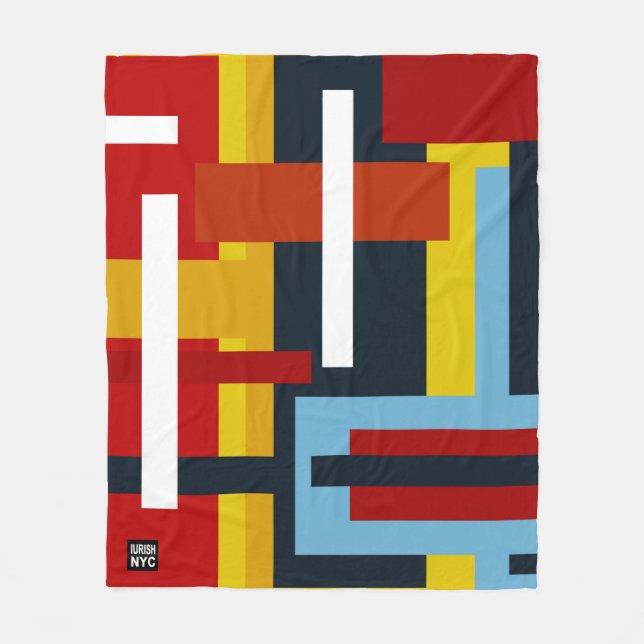 Couverture Polaire Accueil & Vie, Blanches Fleece & Sherpa (Devant)