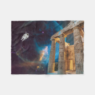 Couverture Polaire Acropole du Parthénon La Grèce rencontre l'espace