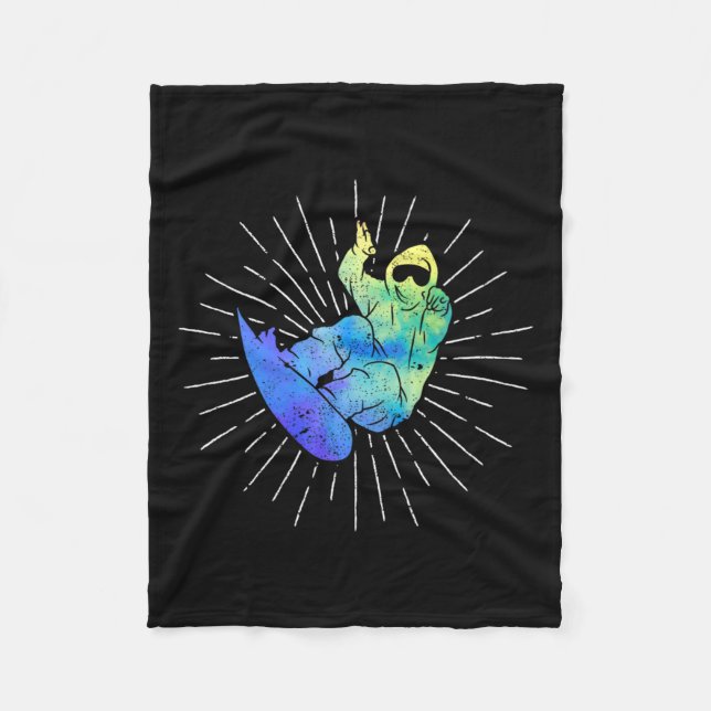 Couverture Polaire Activité extérieure Snowboard Hiver Snowboard Prem (Devant)