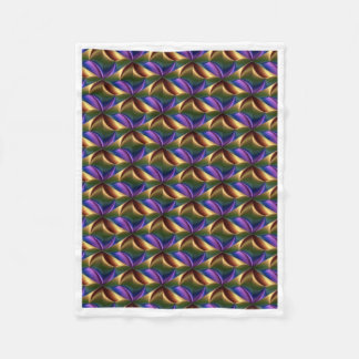 Couverture Polaire ADOM Abstract Metallic Pattern Blanket