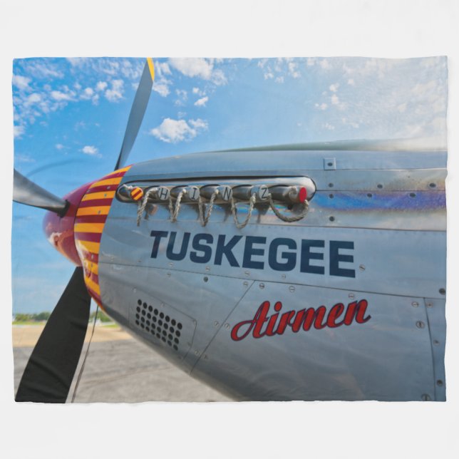 COUVERTURE POLAIRE AÉRONEURS TUSKEGEE (Devant (Horizontal))