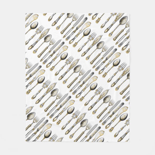 Couverture Polaire affaires de approvisionnement de couverts de chefs (Devant)