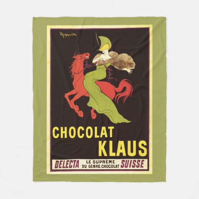 Couverture Polaire Affiche de publicité de Chocolat Klaus (Devant)