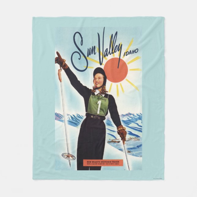 Couverture Polaire Affiche de publicité de Gretchen Fraser (Devant)