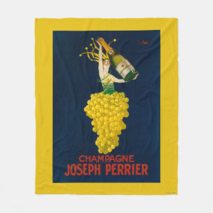 Couverture Polaire Affiche promotionnelle de Joseph Perrier Champagne