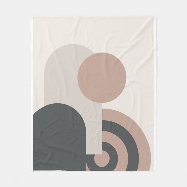 Couverture Polaire affiches Abstraites (Devant)
