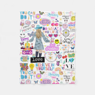 COUVERTURE POLAIRE AFFIRMATIONS BLANKET