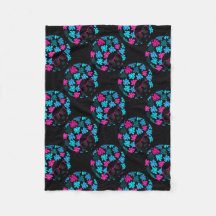 Afro Diva Turquoise & Rose Chaud