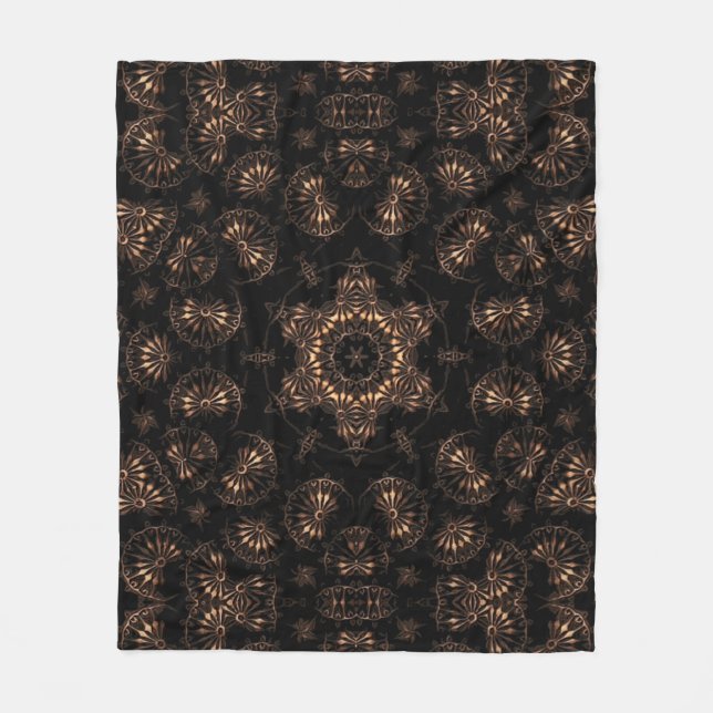 Couverture Polaire Âge de bronze Mandala (Devant)