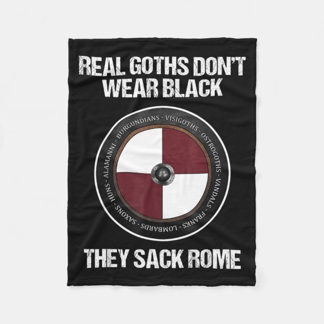 Couverture Polaire Agema Apparel Uni-adults Medieval History , Black, (Devant)