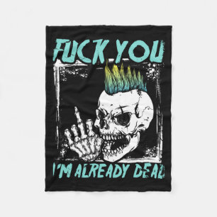 Couverture Polaire Agence gouvernementale punk pour hommes _ Punker R
