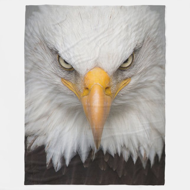 Couverture Polaire Aigle de Bald (Devant)