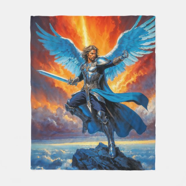 Couverture Polaire Ailes de Gloire (Devant)