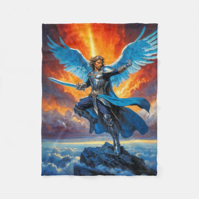 Couverture Polaire Ailes de Gloire (Devant)