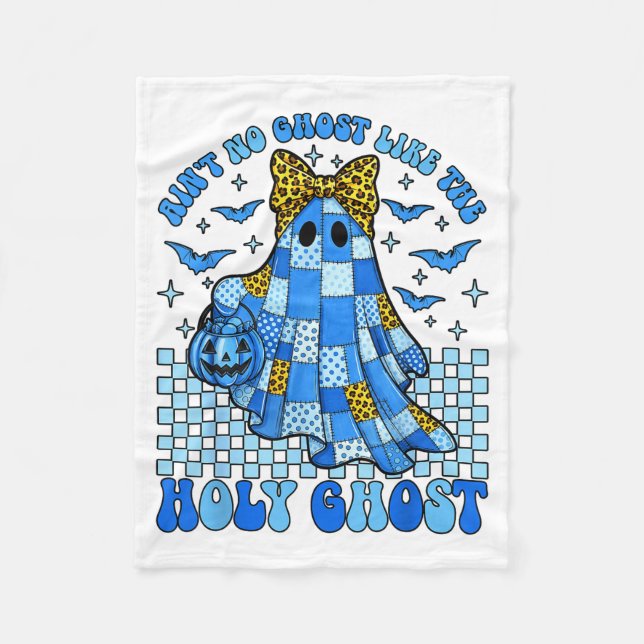 Couverture Polaire Aint No Ghost Like The Holy Ghost Christian Hallow (Devant)
