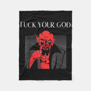 Couverture Polaire Aist Goat Satan Baphomet GIft