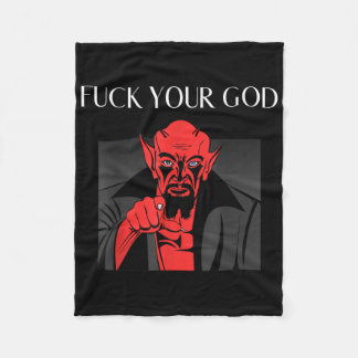 Couverture Polaire Aist Goat Satan Baphomet GIft