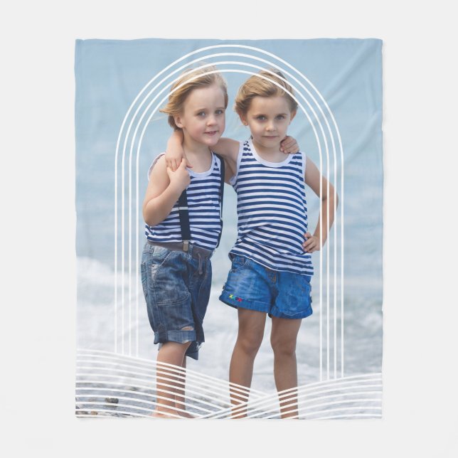 COUVERTURE POLAIRE AJOUTEZ VOTRE FLOTTE PHOTO BLANKET (Devant)