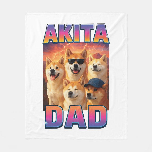 Couverture Polaire Akita (Devant)