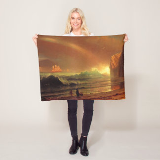 Couverture Polaire Alberta Bierstadt, The Golden Gate art reprint