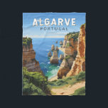 Couverture Polaire Algarve Portugal Travel Art Vintage<br><div class="desc">Design d'art vectoriel de l'Algarve. L'Algarve,  la région la plus méridionale du Portugal,  est connue pour ses plages de l'Atlantique et ses stations de golf.</div>
