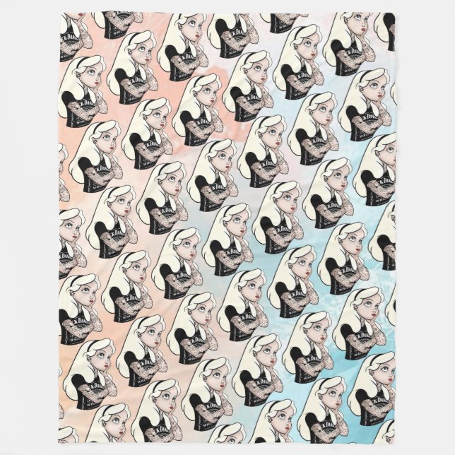 Couverture Polaire Alice (Devant)