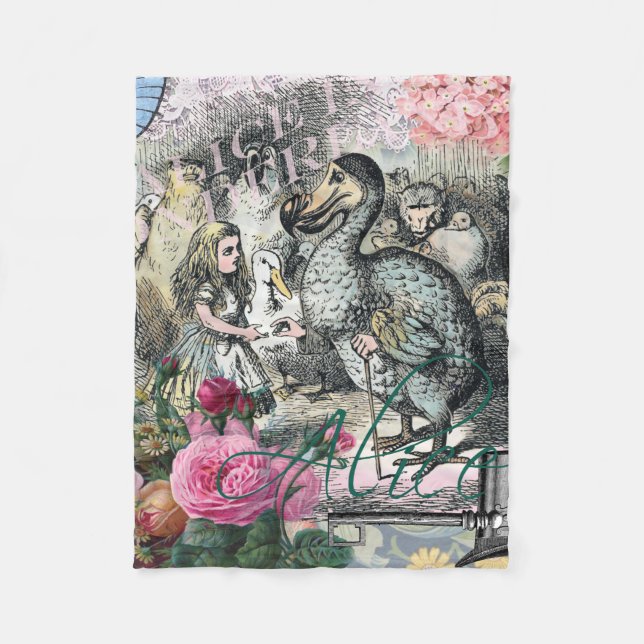 Couverture Polaire Alice au pays des merveilles Dodo Classic (Devant)