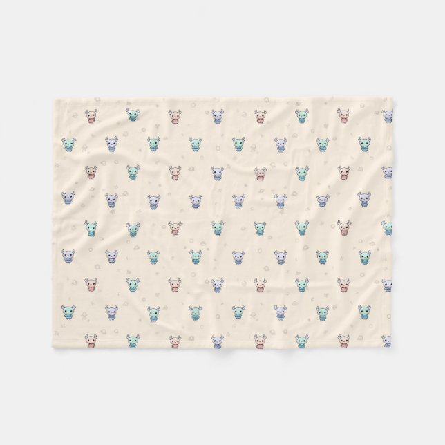 Couverture Polaire Alien Mignon (Devant (Horizontal))