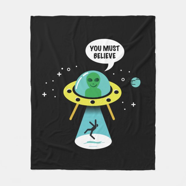 Couverture Polaire Aliens (Devant)