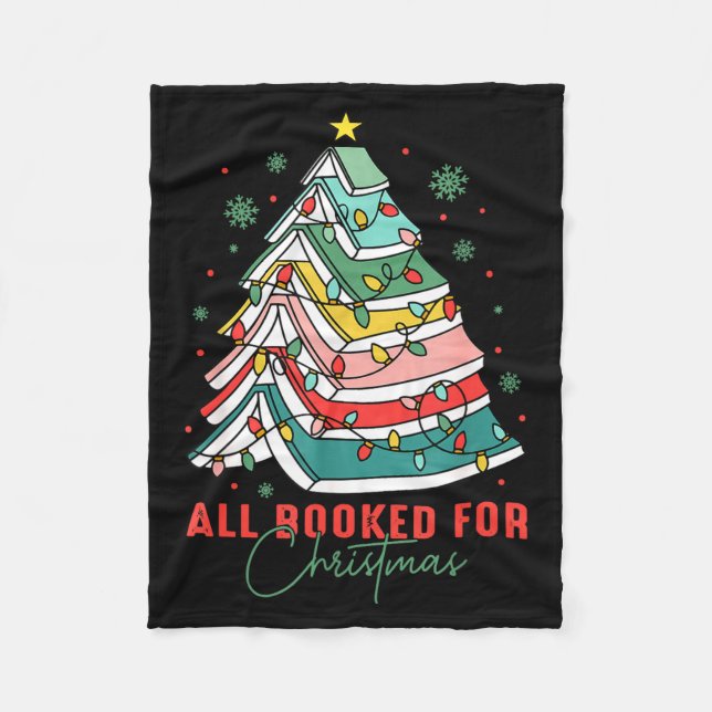 Couverture Polaire All Booked For Christmas Teacher Librarian Book Lo (Devant)