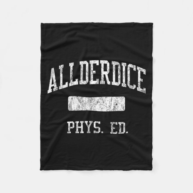 Couverture Polaire Allderdice High School Hs Ttsburgh Pa Phys Ed  (Devant)