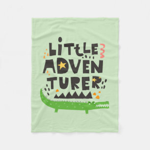 Couverture Polaire Alligator petit aventurier